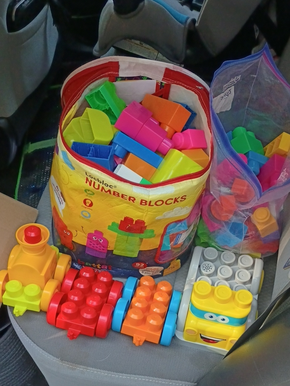 Number Blocks Multicolor Building Set for Kids